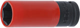 IMPACT SOCKET WITH PROTECTION | ULTRA NARROW | 12.5 MM (1/2") | 21 MM (7504)