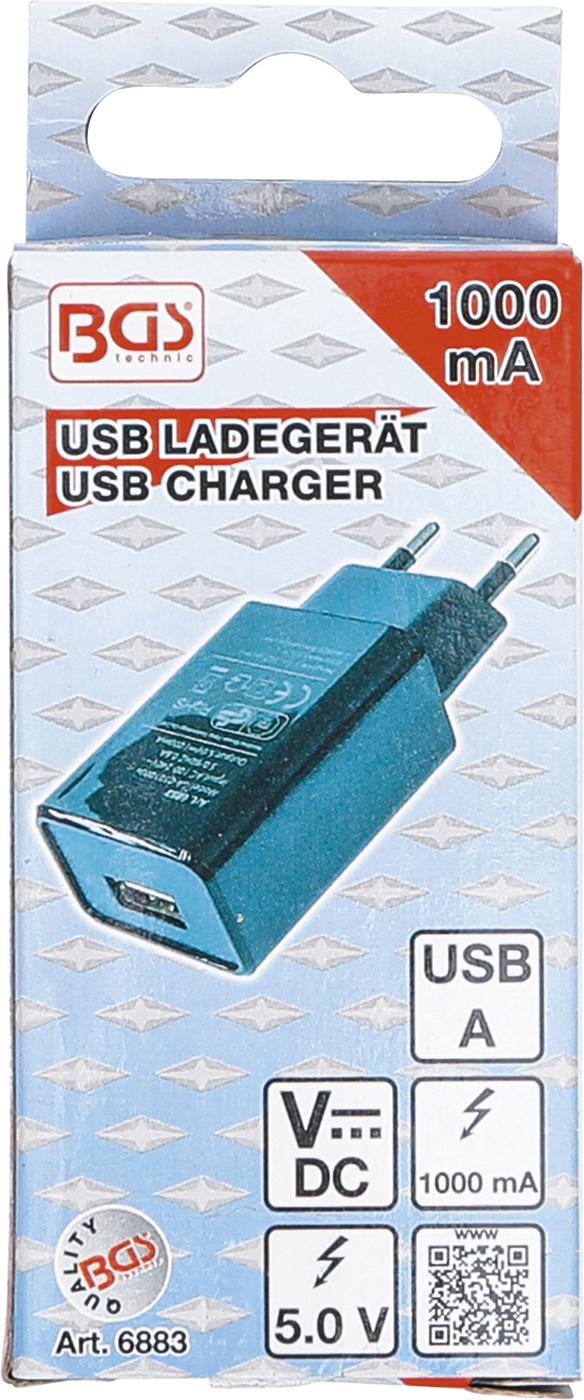 UNIVERSAL USB CHARGER | 1 A (6883)