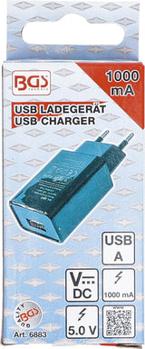 UNIVERSAL USB CHARGER | 1 A (6883)