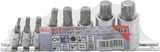 IMPACT BIT SOCKET SET | SPLINE (FOR XZN) | M4 - M16 | 8 PCS. (5105)