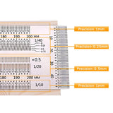 MARKING / SCRIBING RULER | STAINLESS STEEL | T-SHAPED | 400 MM (SR400)