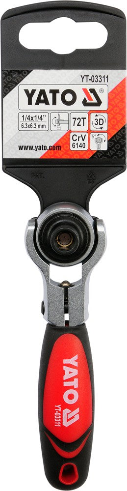 SWIVEL 2 IN 1 RATCHET HANDLE (YT-03311)