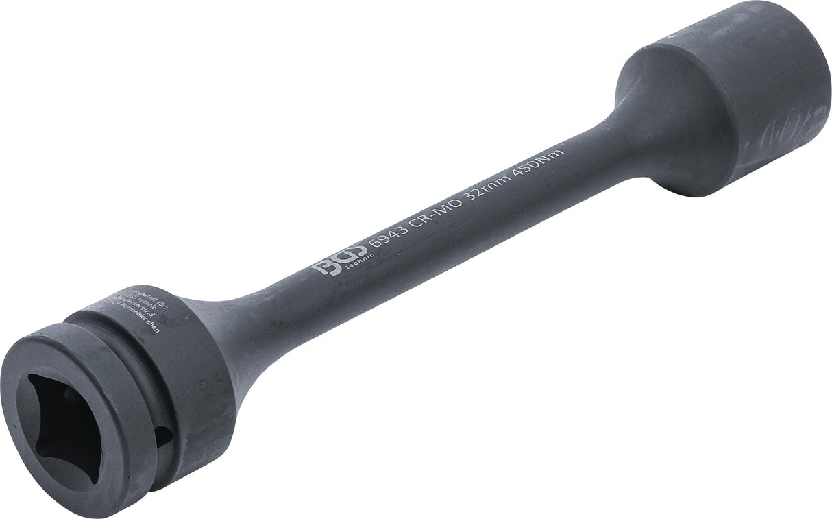 TORSION IMPACT SOCKET, HEXAGON | 25 MM (1") DRIVE | 32 MM | 450 NM (6943)