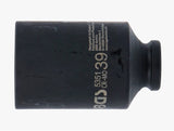 IMPACT SOCKET, 12-POINT, DEEP | 12.5 MM (1/2") DRIVE | 39 MM (5351)