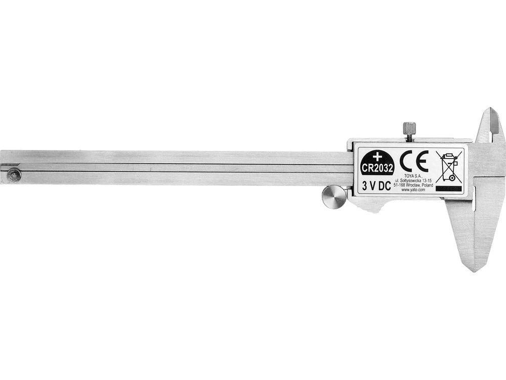 DIGITAL CALIPER | 150 MM | 2.4" SCREEN (YT-72020)