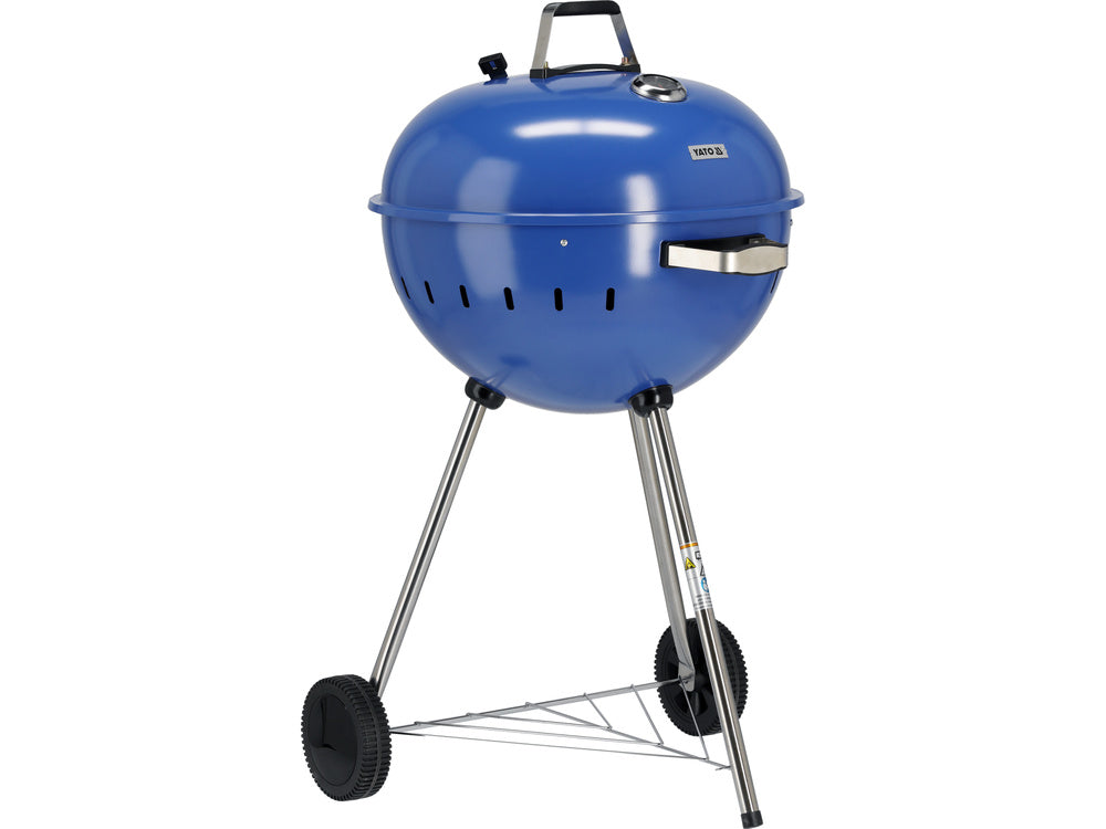 CHARCOAL BBQ, ROUNDED, 54CM BLUE (YG-20302)