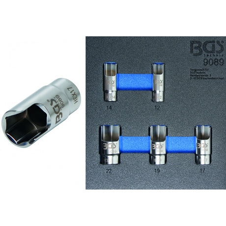 TOOL TRAY 1/6: SPECIAL SOCKETS FOR ELBOW CONNECTORS | 5 PCS. (9089)
