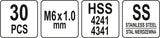 THREAD REPAIR SET M6X1,0 (YT-17632)
