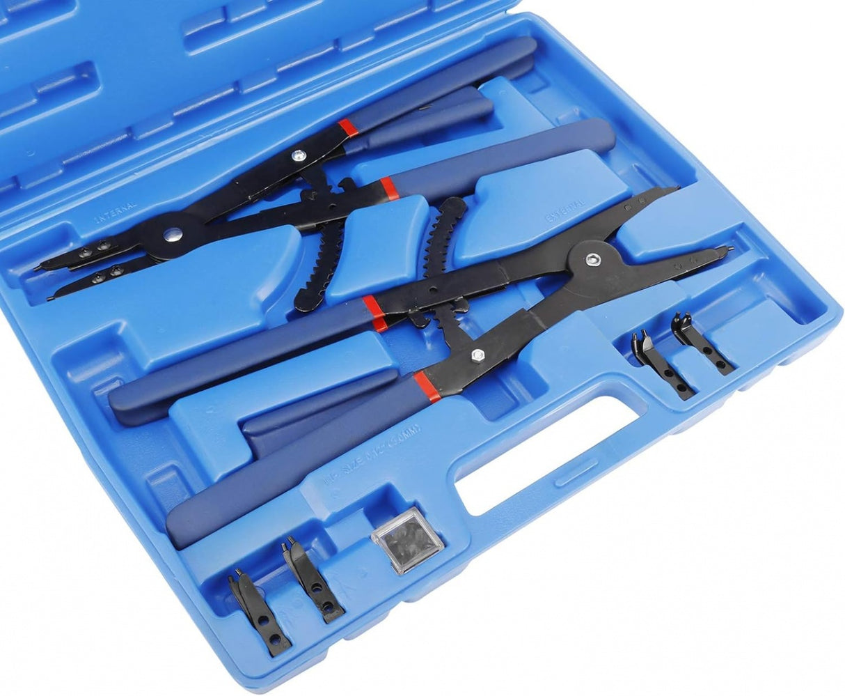 SNAP RING PLIERS SET | INTERCHANGEABLE TIPS | 400 MM (SK32170)