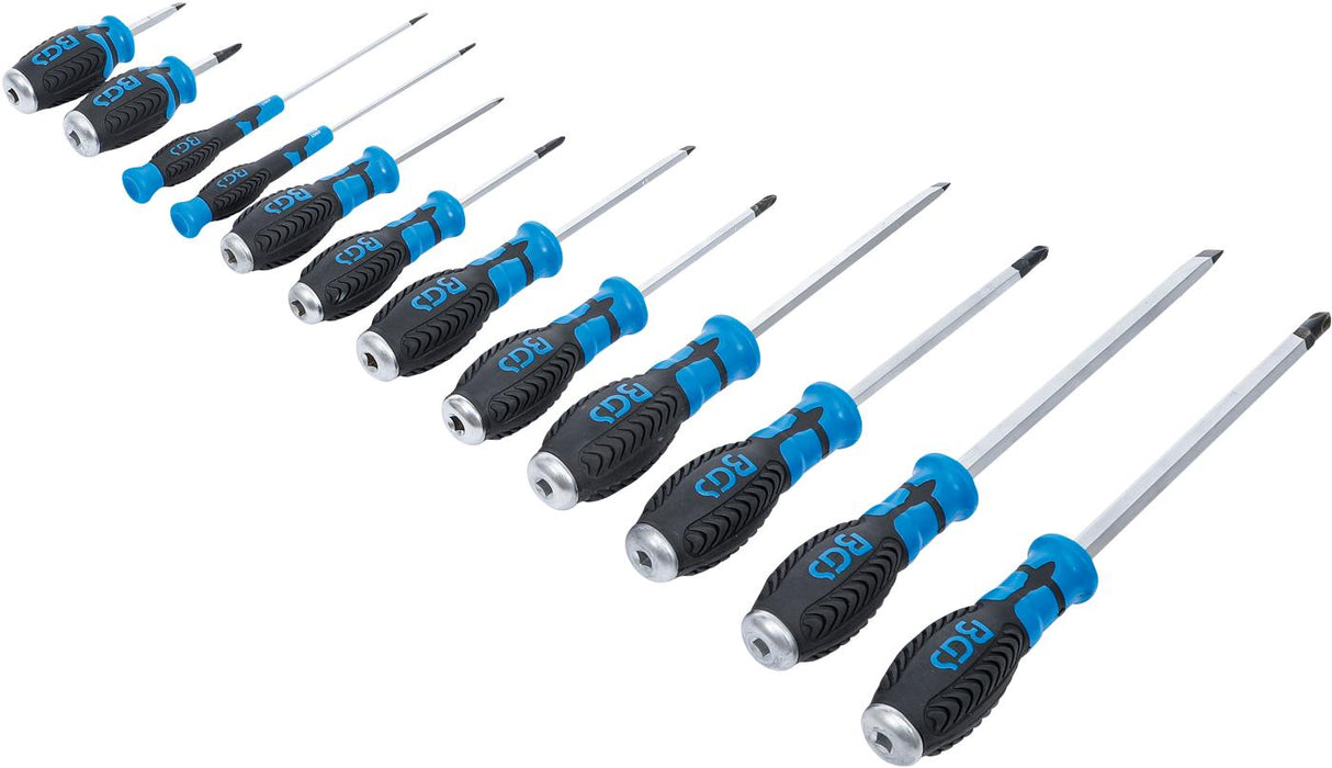 SCREWDRIVER SET | WITH 6.3 MM (1/4") INTERNAL SQUARE | 12 PCS. (7896)