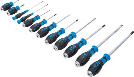 SCREWDRIVER SET | WITH 6.3 MM (1/4") INTERNAL SQUARE | 12 PCS. (7896)