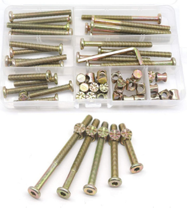 CYLINDER HEAD SCREW SET | WITH HEX HEAD | 50 PCS. (SCN50)