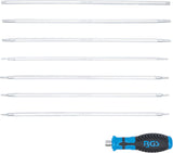 SCREWDRIVER SET WITH INTERCHANGEABLE BLADES | T-STAR (FOR TORX) / T-STAR TAMPERPROOF (FOR TORX) | 8 PCS. (2326)