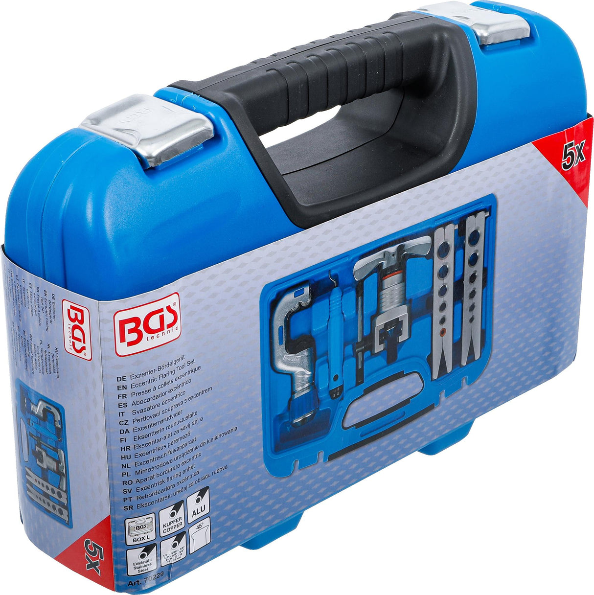 ECCENTRIC FLARING TOOL SET | 45° (70229)