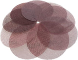 ABRASIVE MESH SANDING DISCS | P80 - P600 | 125 MM | 30 PCS. (MSD30)