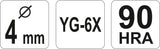 GLASS AND TILE DRILL BIT 4MM (YT-3725)