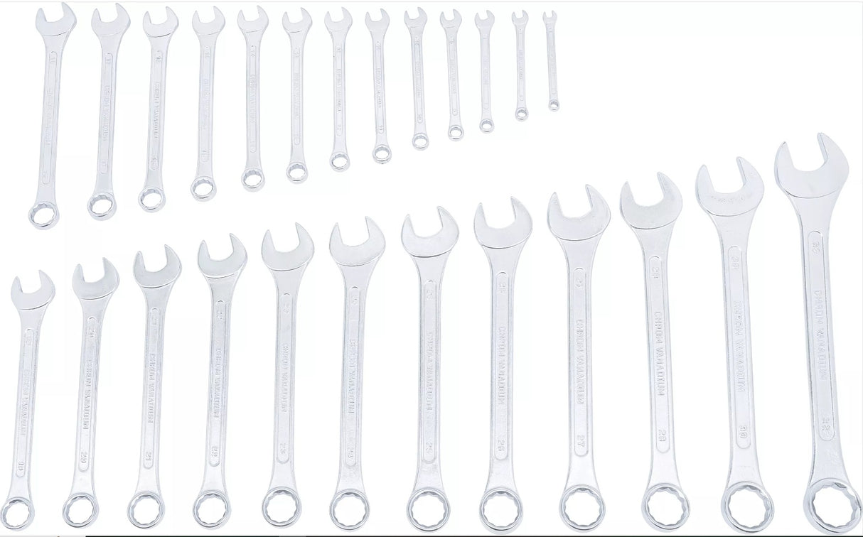 COMBINATION SPANNER SET | 6 - 32 MM | 25 PCS. (1198)
