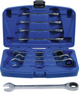 RATCHET COMBINATION WRENCH SET | 8 - 19 MM | 8 PCS. (6540)