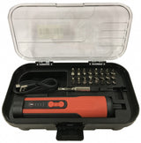 CORDLESS SCREWDRIVER | USB | WITH BIT SET | 24 PCS. (CES26)