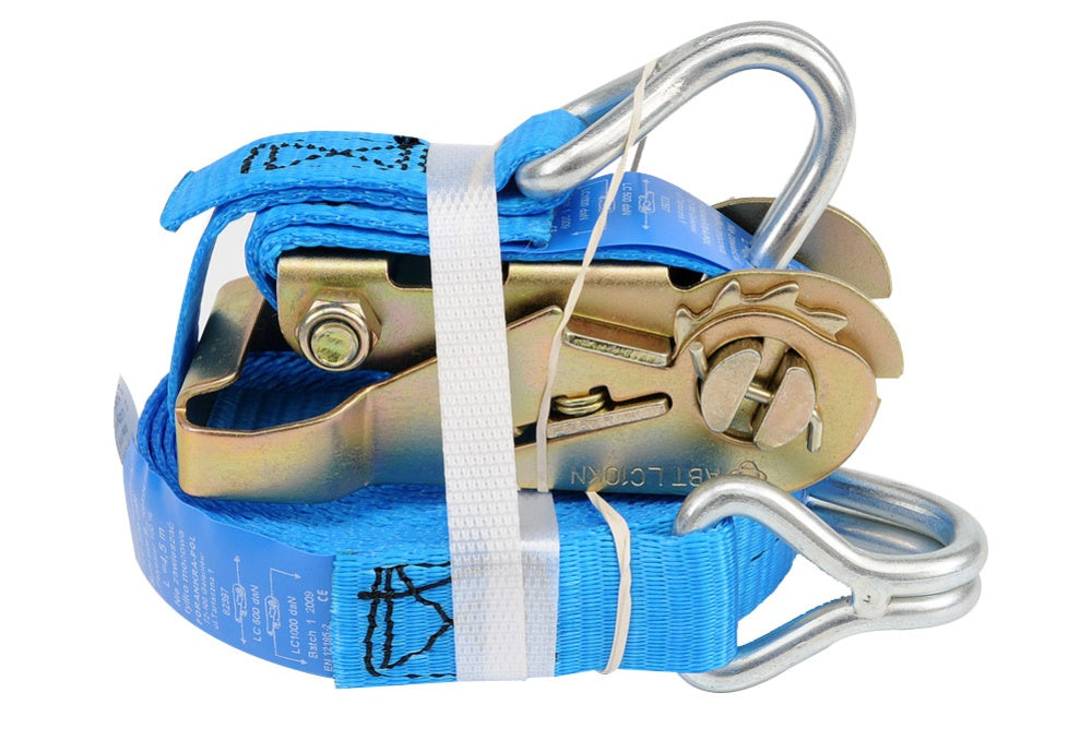 RATCHET TIE DOWN 500/1000DAN 25/5M 2PCS (82397)