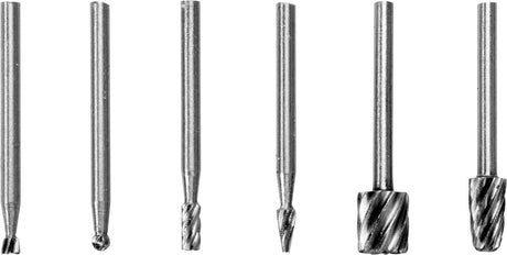 6PCS SET OF ROTARY FILES FOR MINI GRINDE (25405)