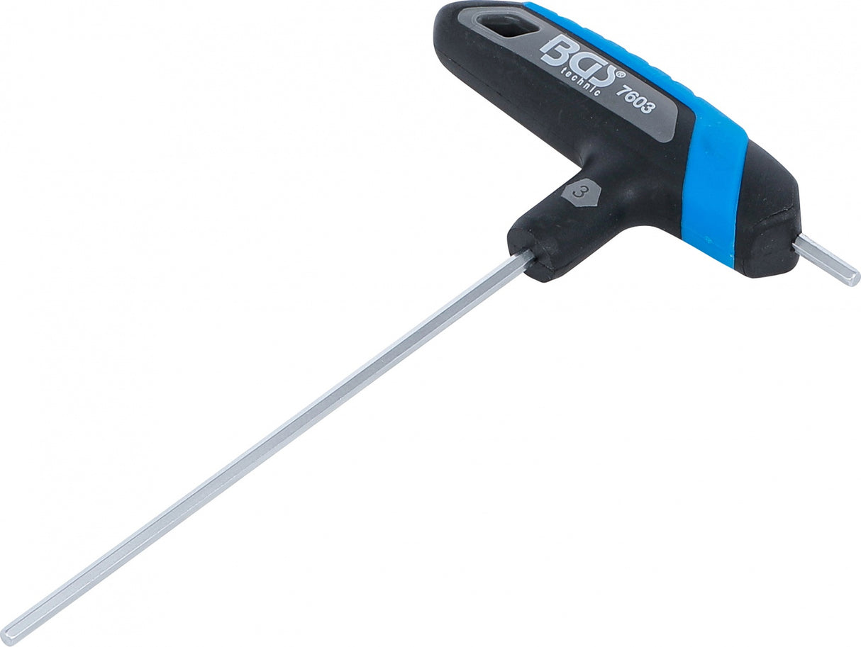 SCREWDRIVER WITH T-HANDLE | INTERNAL HEXAGON | 3 MM (7603)