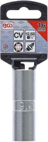 SPARK PLUG SOCKET, HEXAGON | 12.5 MM (1/2") DRIVE | 16 MM (2472)