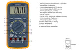 DIGITAL MULTIMETER W.TEMP.MEASUREMENT (81784)