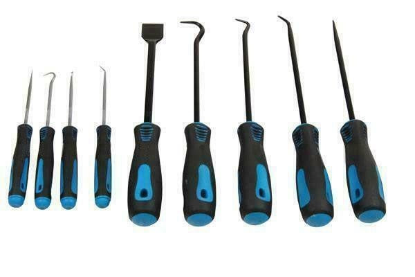 NEEDLE / AWL AND HOOK SET | 9 PCS. (SK32949)