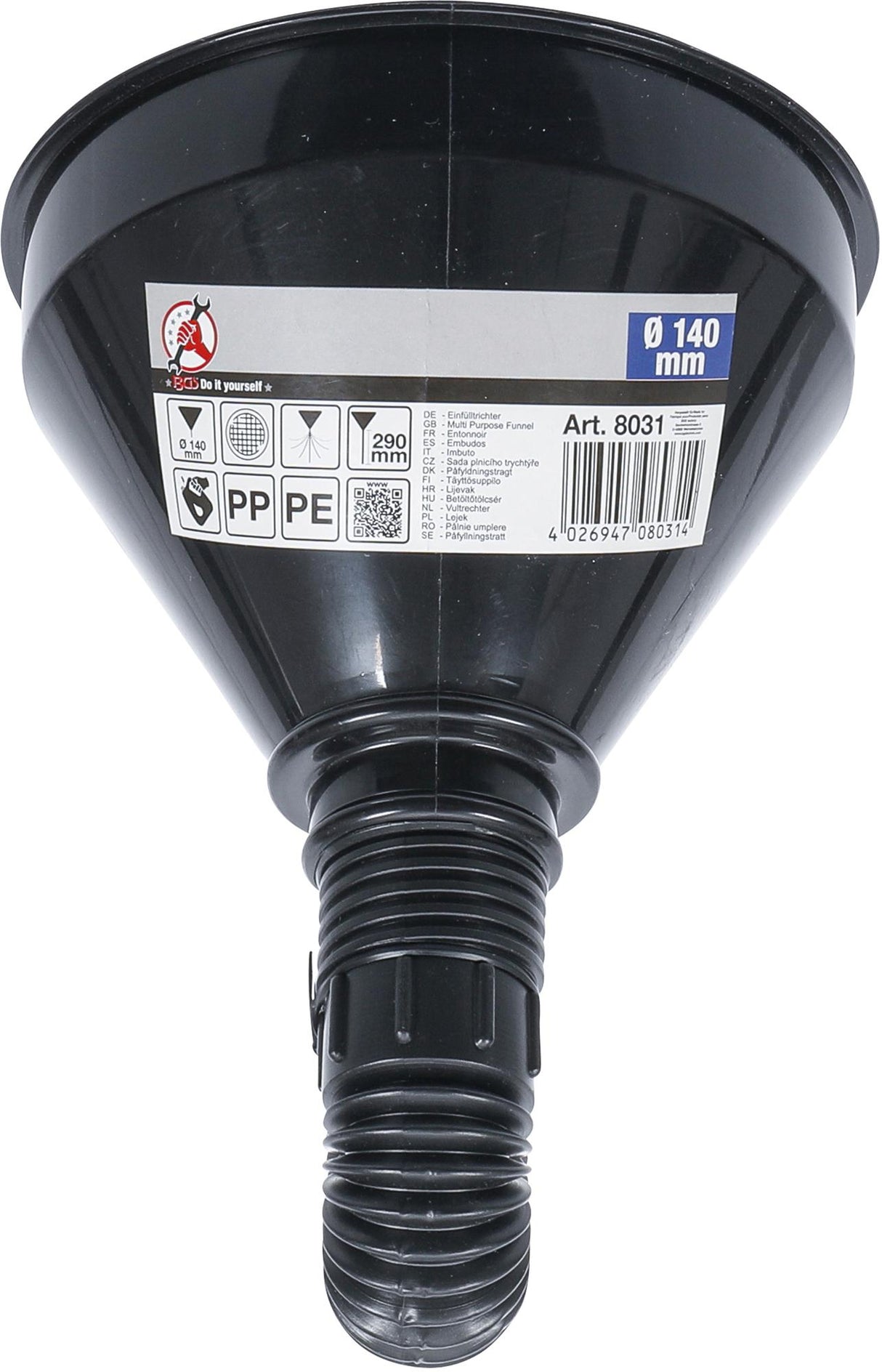 MULTI PURPOSE FUNNEL | PLASTIC | Ø 140 MM (8031)