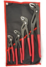 WATER PUMP PLIERS SET WITH LOCKING BUTTON | 175/240/300/400 MM | 4 PCS. (WP500)