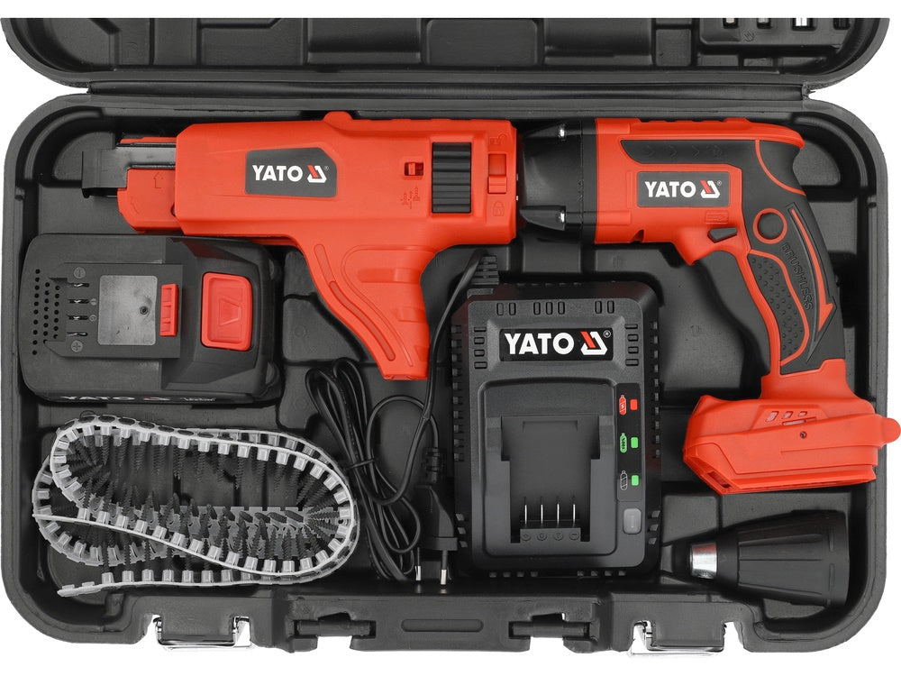 DRYWALL SCREWDRIVER 18V - BATTERY 4 AH (YT-82075)