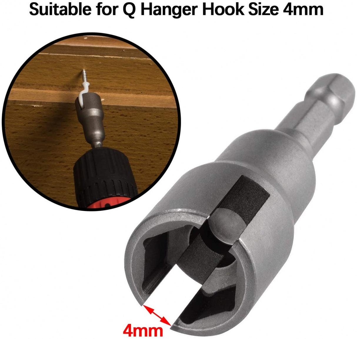 MAGNETIC BIT / SOCKET | WITH SLOT | 6.3 MM (1/4") (PND14)