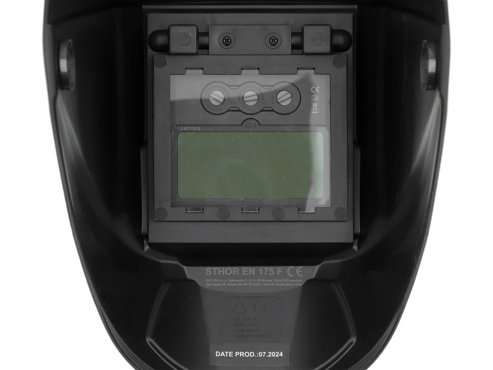WELD. HELMET TRUE COLOR HINGED ADF (74487)