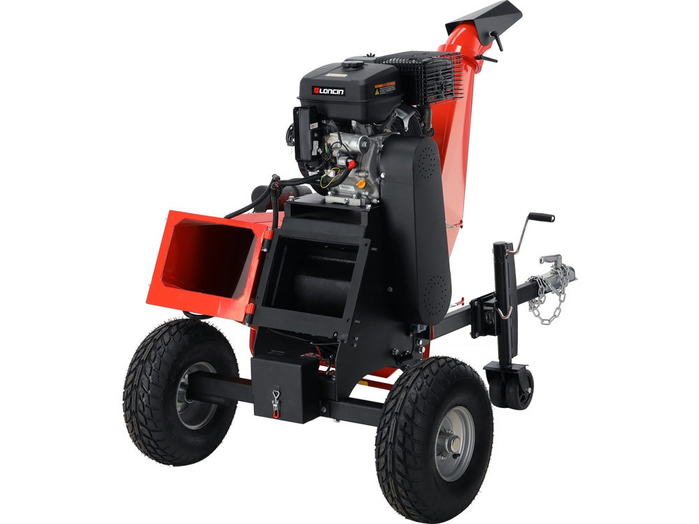 PETROL WOOD CHIPPER / GARDEN SHREDDER | DIAMETER 150 MM | 420 CM³ (YT-86158)