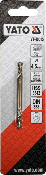 DOUBLE END METAL TWIST DRILL 4,5MM (YT-40015)