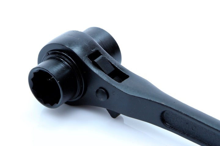SCAFFOLDING DOUBLE-SIDED RATCHET WRENCH | BLACK | 19X22 MM (SK1920)