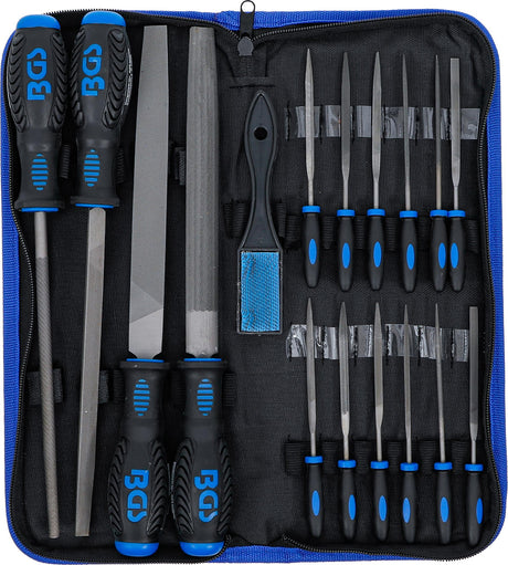 MACHINIST`S FILES AND NEEDLE FILE SET | 17 PCS. (72119)