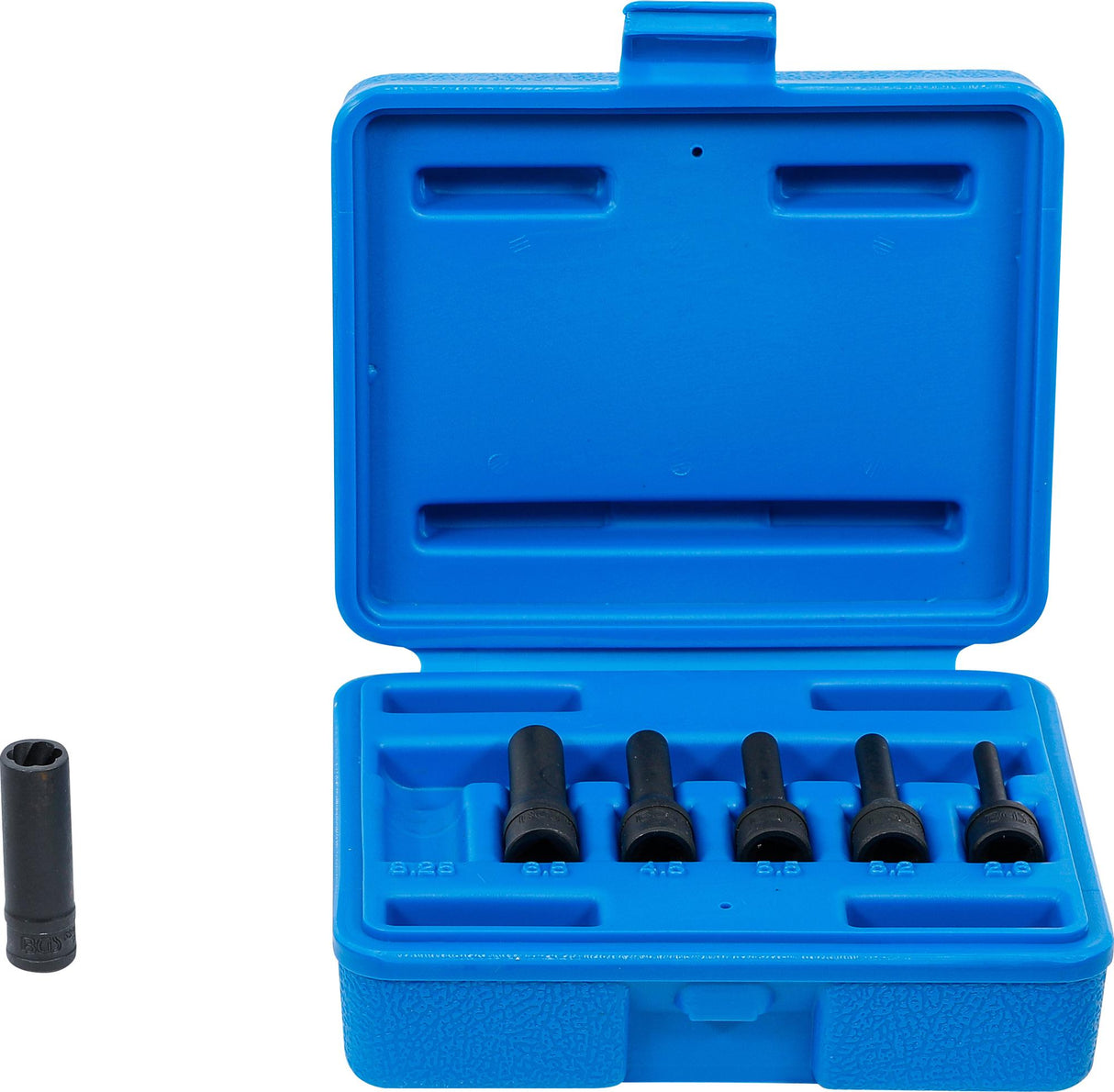 TWIST OFF SOCKET FOR GLOW PLUG ELECTRODES | 6.3 MM (1/4") DRIVE | 6 PCS. (5290)