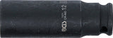 IMPACT SOCKET HEXAGON, DEEP | 6,3 MM (1/4") DRIVE | 12 MM (7271)
