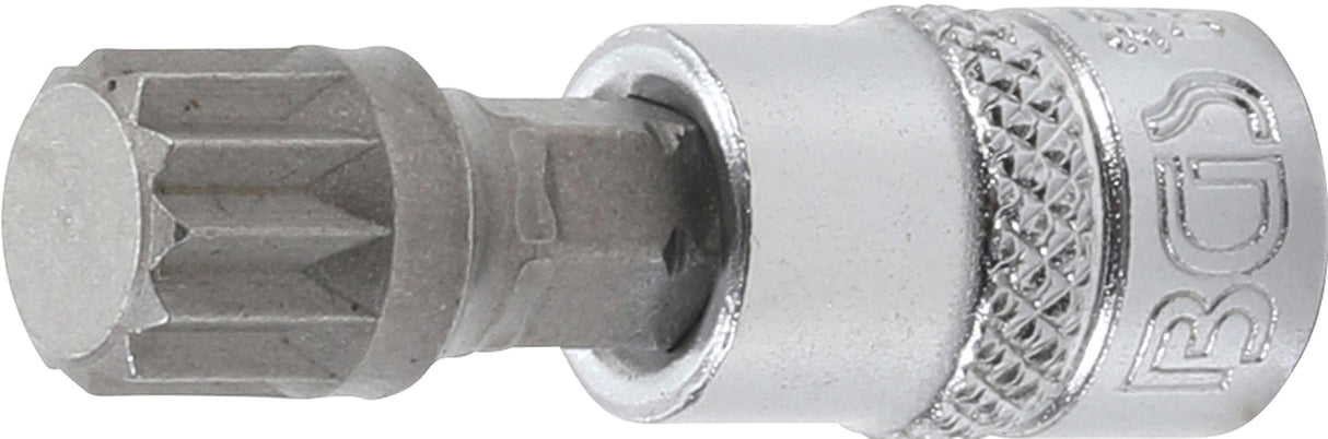 BIT SOCKET | 6.3 MM (1/4") DRIVE | SPLINE (FOR XZN) M10 (2506)