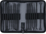 PLASTIC SCRAPER AND O-RING / SEAL RING ASSEMBLY / DISASSEMBLY TOOL SET | 16 PCS. (70919)