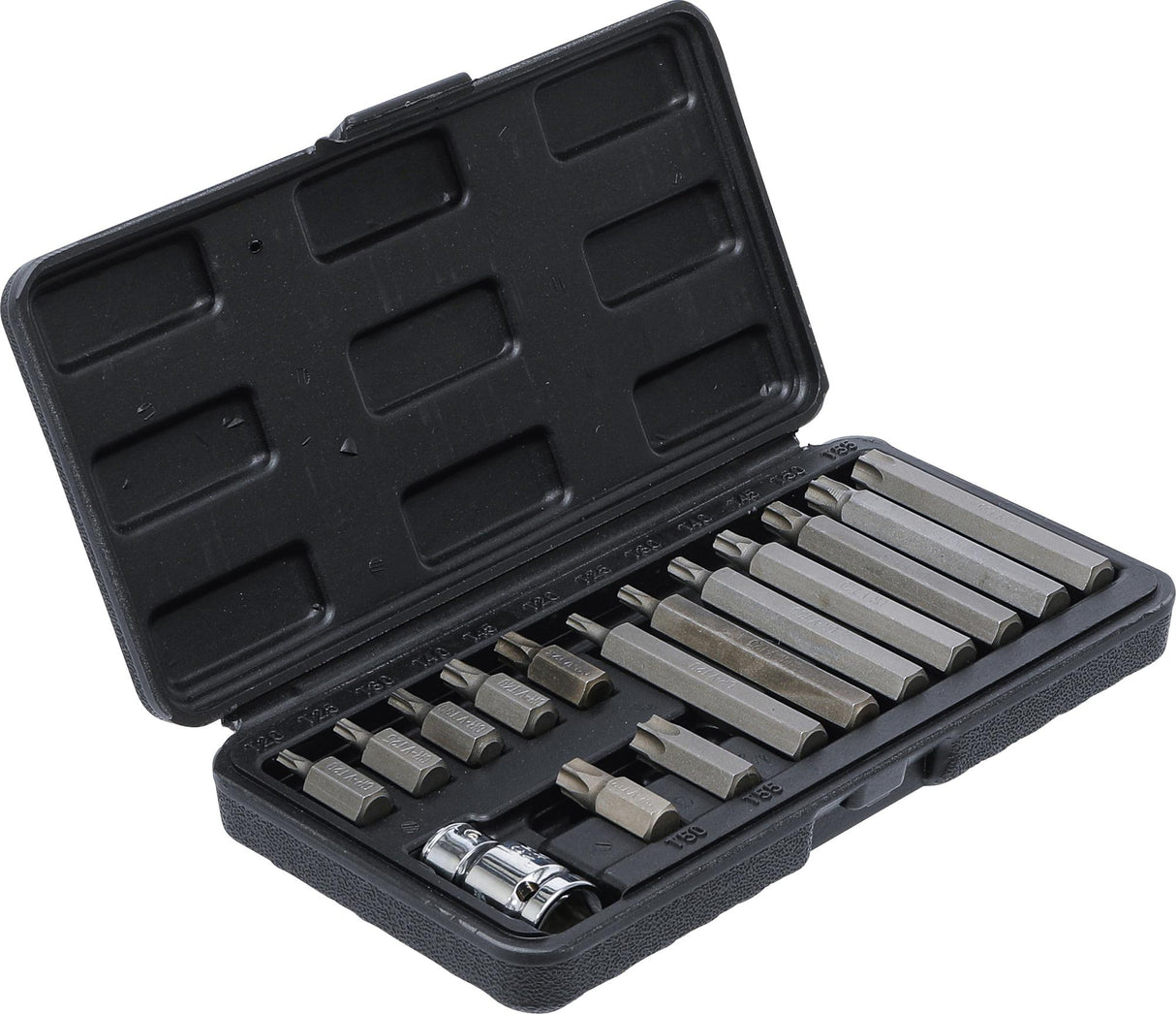 BIT SET | 10 MM (3/8") DRIVE | T-STAR (FOR TORX) | 15 PCS. (5040)