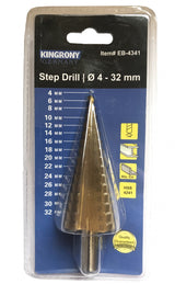 STEP DRILL BIT FOR HOLE ENLARGEMENT | 4-32 MM (EB-4341)