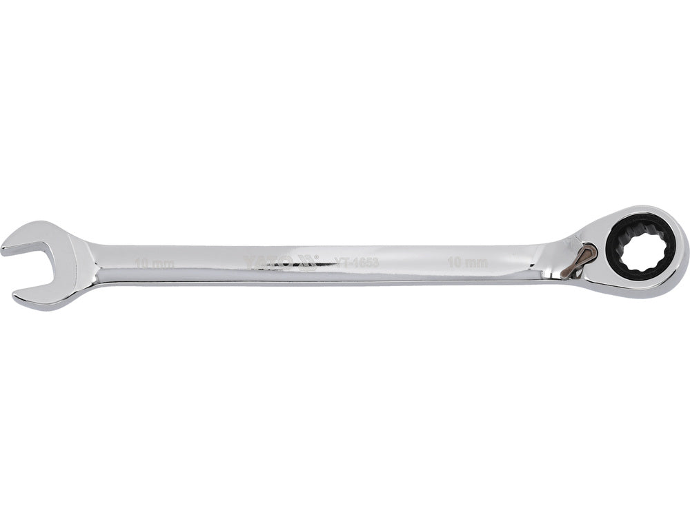 RATCHET COMBINATION WRENCH 10MM (YT-1653)