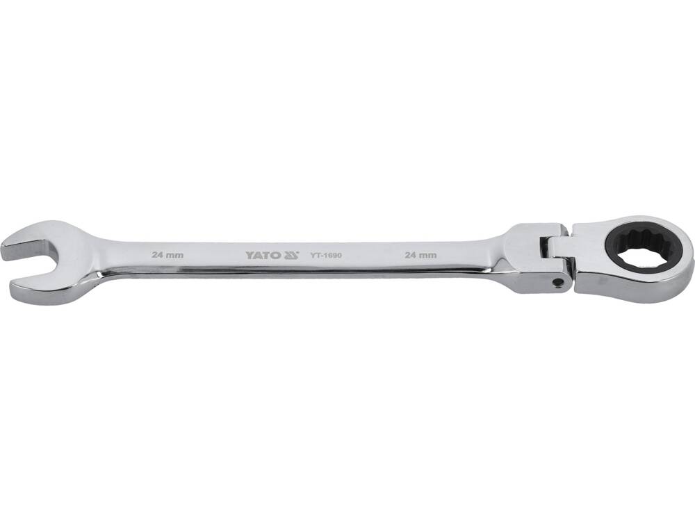 FLEX. RATCHET COMBINATION WRENCH 24MM (YT-1690)