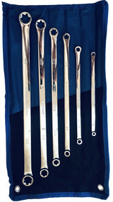 DOUBLE LONG WRENCH SET | FOR E-TYPE SOCKETS | E6 X E7 - E22 X E24 | 6 PCS. (SK5009)