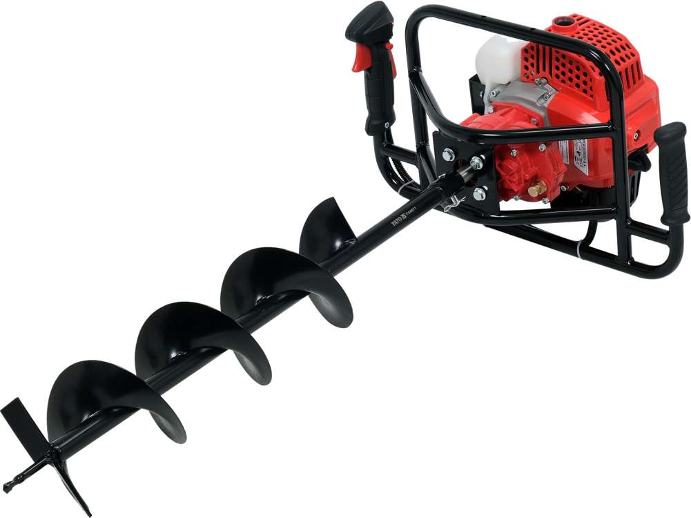 GASOLINE SOIL AUGER + 3 BITS + EXT. (YT-84660)