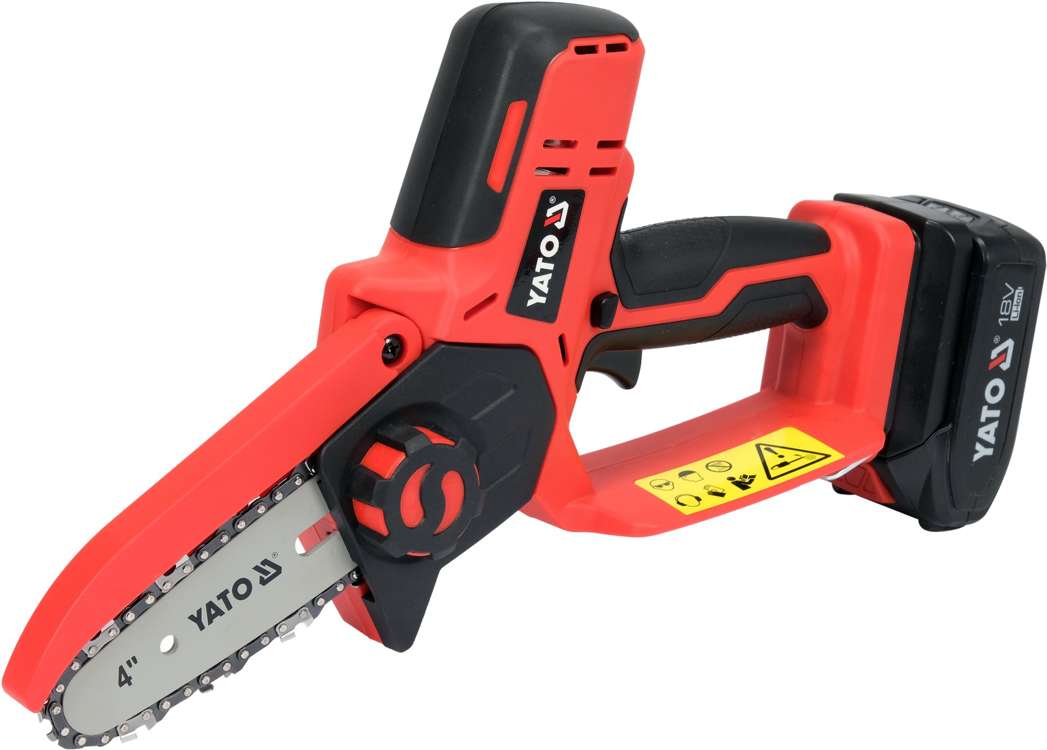 CHAINSAW 18V 4'' - 2AH (YT-828135)