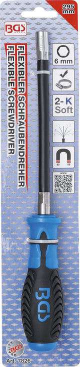 FLEXIBLE HEXAGON SCREWDRIVER | 6 MM (7826)